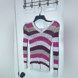 Justice Girls sweater with hood size 8 like new